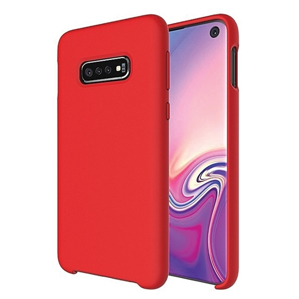 Beline Maciņš Silicone Samsung S10 Plus sarkans