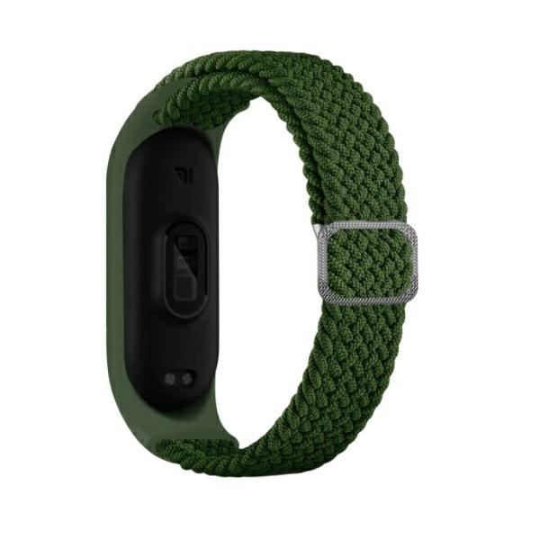 Beline Siksniņa Mi Band 3/4 Textile zaļš