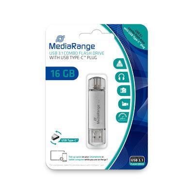 USB zibatmiņa USB3 16GB MediaRange MR935