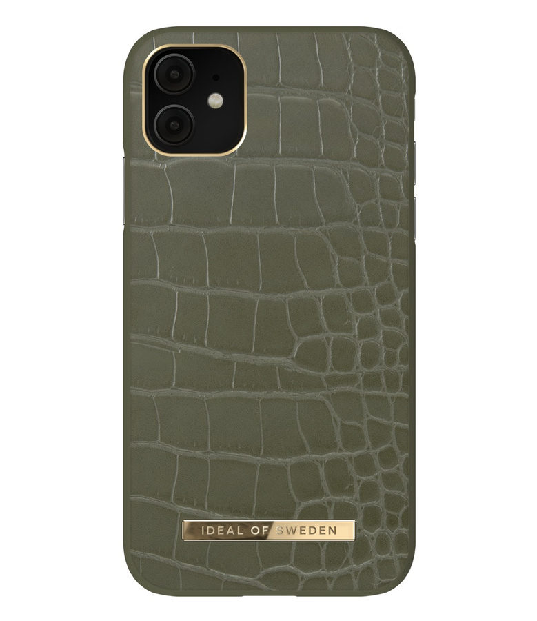 IDEAL OF SWEDEN IDACAW21-I1961-327 IPHONE 11 KHAKI CROCO maciņš