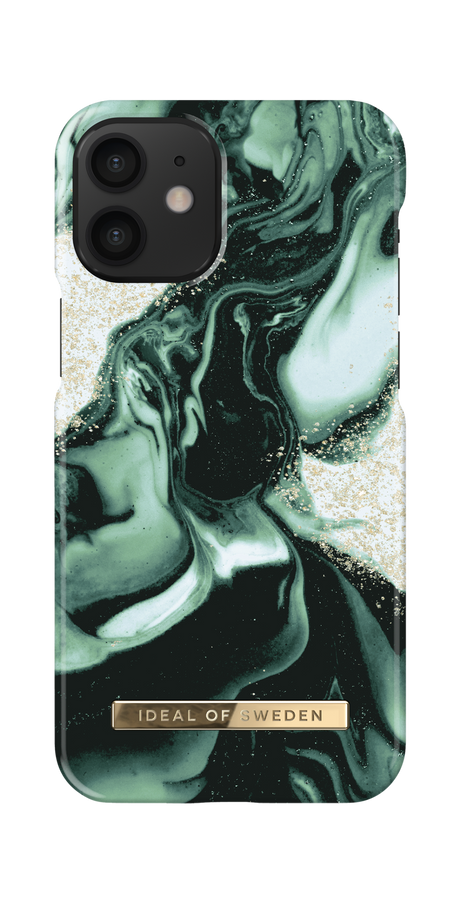 IDEAL OF SWEDEN IDFCAW21-I2154-320 IPHONE 13 MINI GOLDEN OLIVE MARBLE maciņš