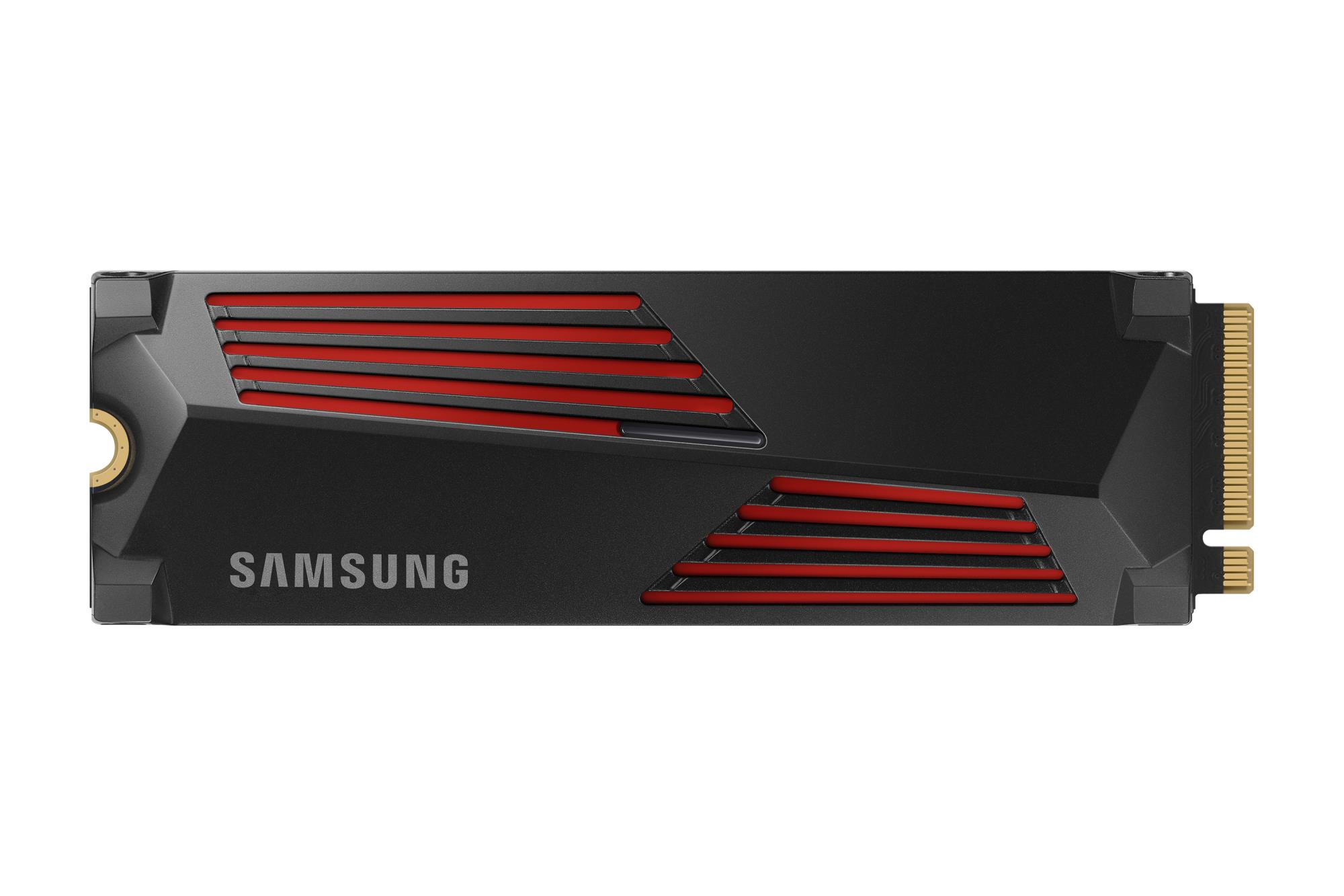 SSD disks SAMSUNG 990 PRO ar radiatoru 4TB M.2 PCIe Gen4 NVMe TLC rakstīšana 6900 MB/s lasīšana 7450 MB/s