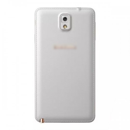 Aizmugurējais vāciņš Saderīgs ar Samsung N9005 Note 3 Balts Leather HQ