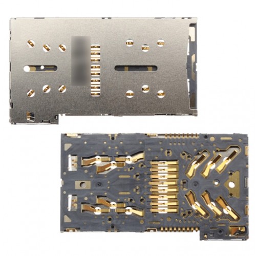 SIM Card Socket / Contacts Saderīgs ar Sony Xperia XZ F8331 Original