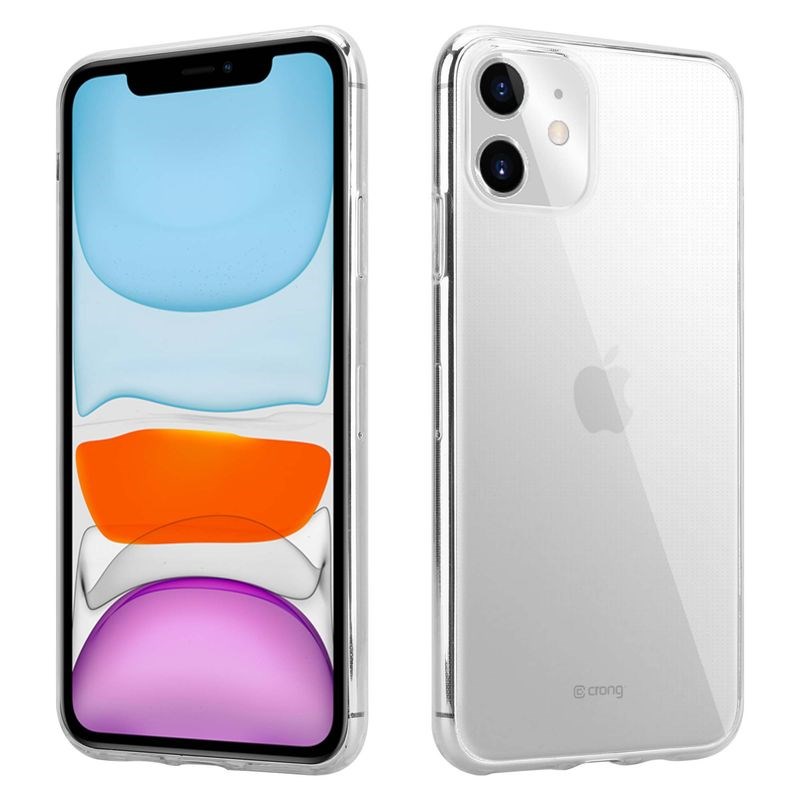 Crong Crystal Slim Cover - iPhone 11 maciņš (Clear)