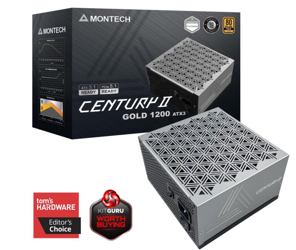 Power Supply|MONTECH|CENTURY II|ATX|1200 W|CENTURYII1200