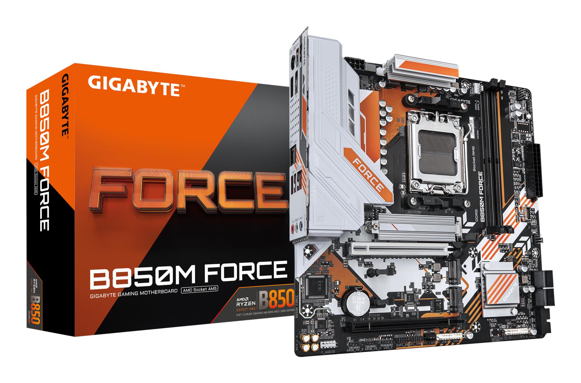 Mātesplate GIGABYTE AMD B850 SAM5 Micro-ATX DDR5 2 sloti