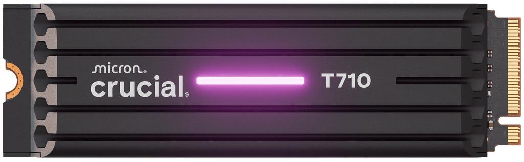 SSD disks CRUCIAL T710 1TB M.2 PCIe Gen5 NVMe