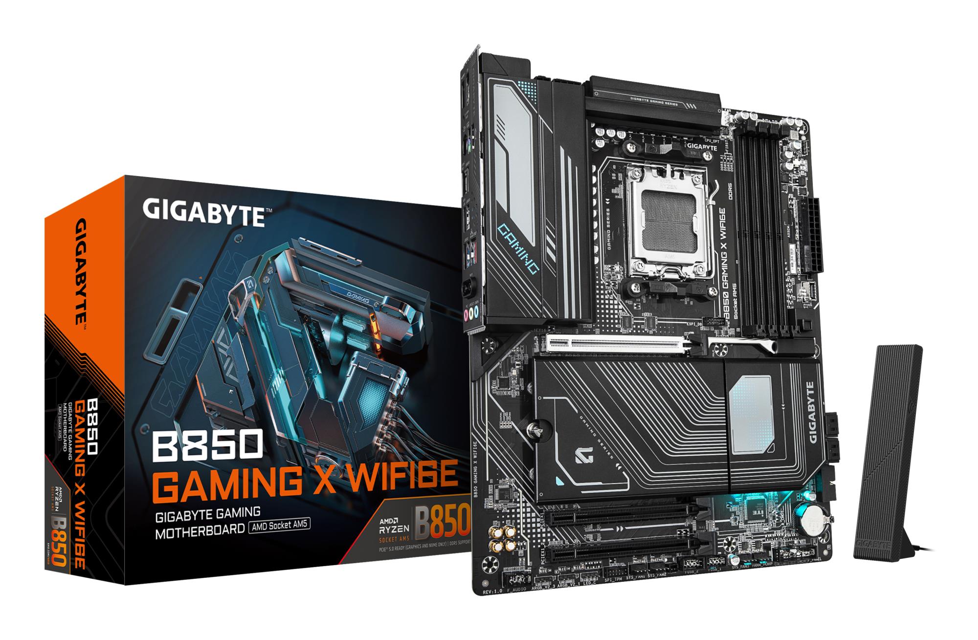 Mātesplate GIGABYTE B850 Gaming X WiFi6E AMD B850 SAM5 ATX DDR5