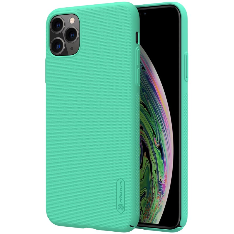Nillkin Super Frosted Shield - maciņš Apple iPhone 11 Pro (Mint zaļš)