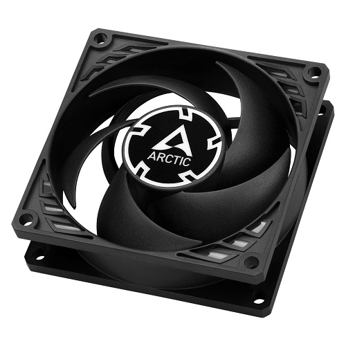 ARCTIC P8 PWM PST CO Fan, 4-pin, 80mm, Melns