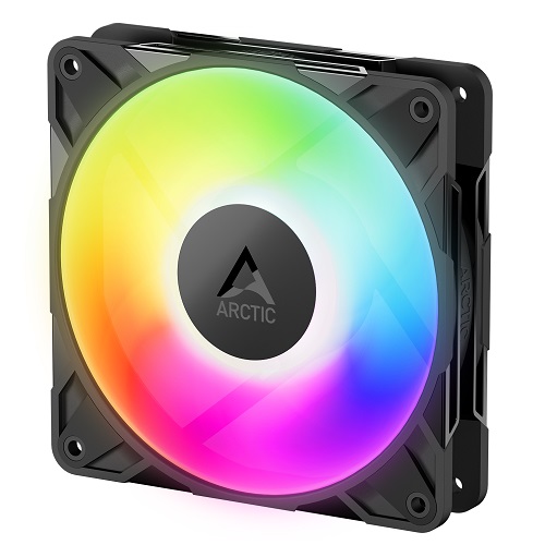 ARCTIC P12 PRO PWM PST A-RGB Augstas veiktspējas ventilators, 4-pinu, 120mm