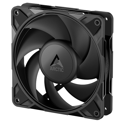 ARCTIC P12 PRO PWM PST CO High-Performance Fan, 4-pin, 120mm, melns