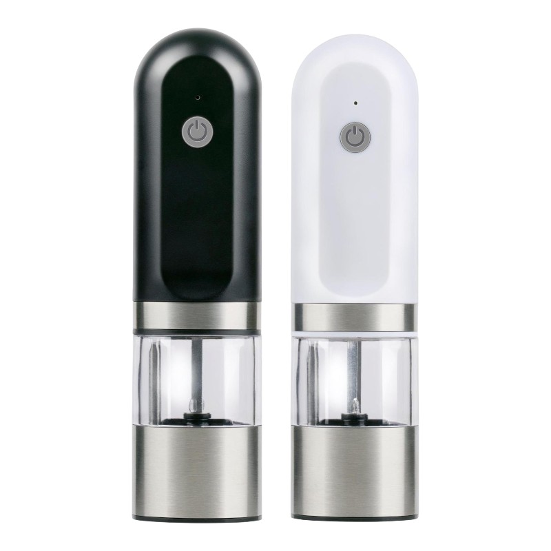 Alpina - Set of electric salt and pepper grinders with USB baterija (2 pieces)