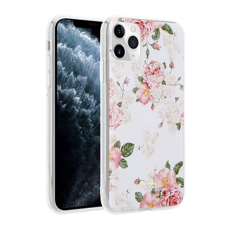 Crong Flower maciņš – iPhone 11 Pro maciņš (Pattern 02)