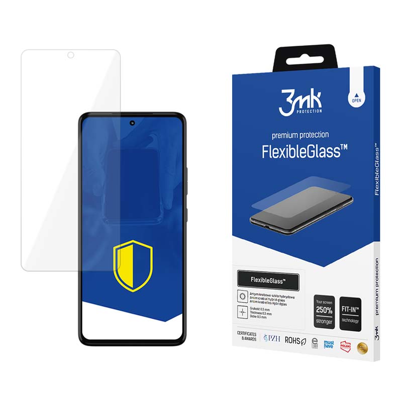 3mk FlexibleGlass™ hibrīdais stikls Motorola Moto G72