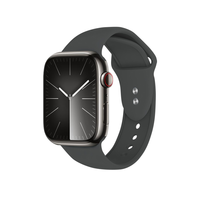 Crong Liquid - Apple Watch siksniņa 44/45/46/49 mm (Graphite)