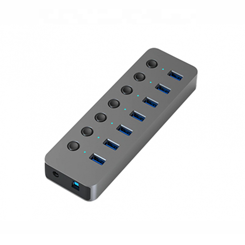 Adapteris USB A 3.0 - 7 x USB 3.0