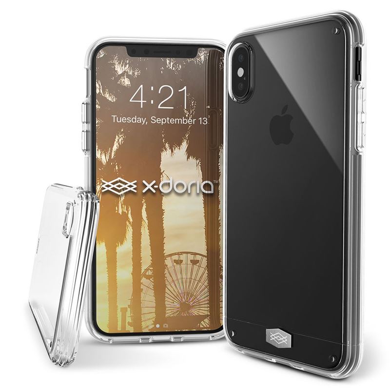 X-Doria ClearVue - maciņš iPhone Xs Max (Clear)