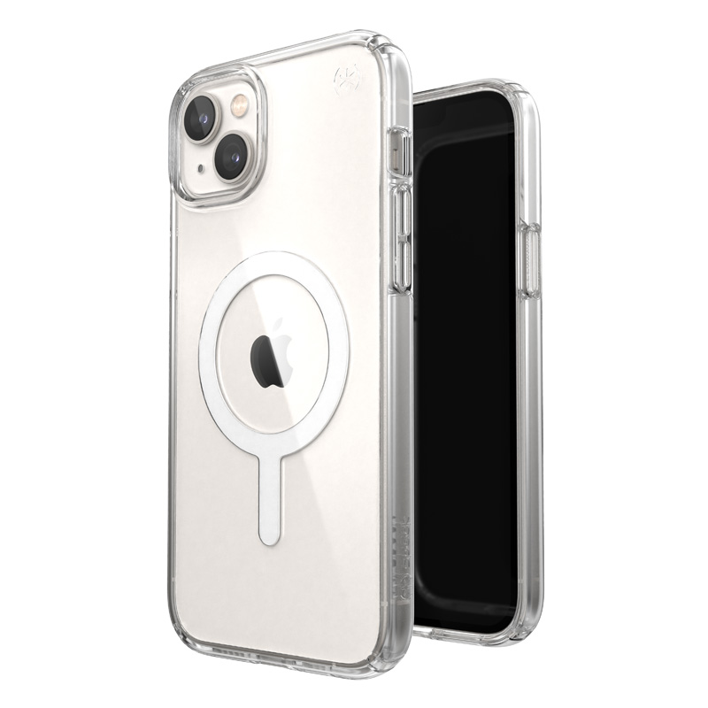 Speck Presidio Perfect-Clear + MagSafe - iPhone 15 Plus / iPhone 14 Plus maciņš (Clear)