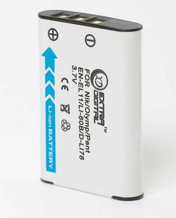 Nikon, baterija EN-EL11, D-Li78, DB-80, Li-60B