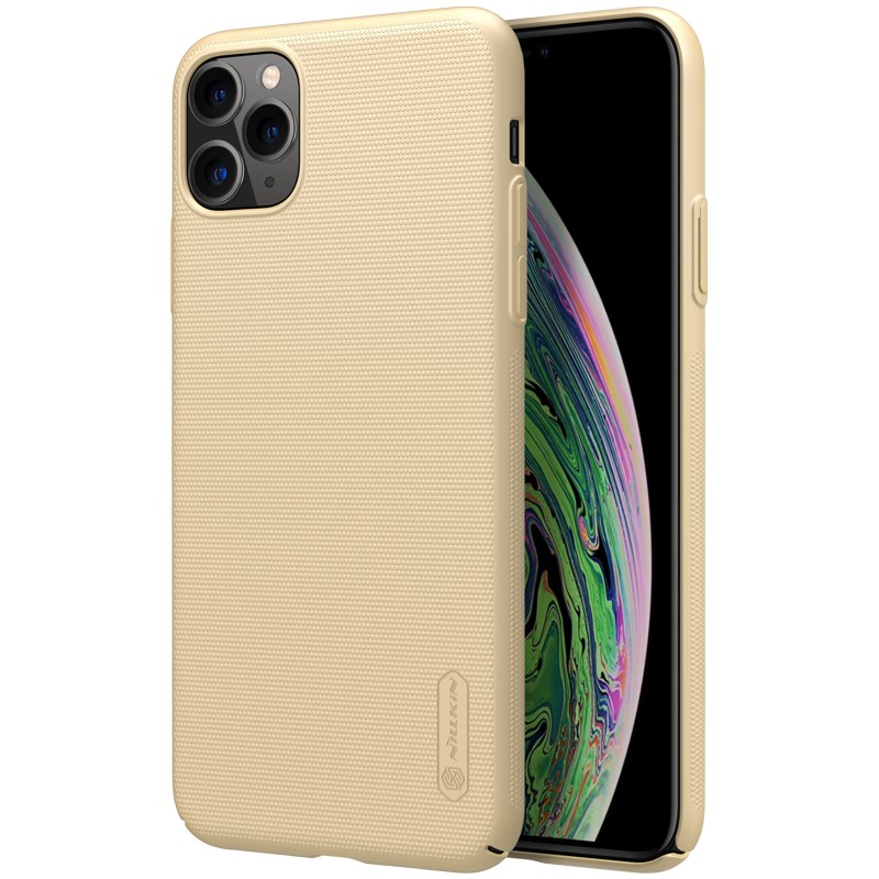 Nillkin Super Frosted Shield - maciņš Apple iPhone 11 Pro Max (Golden)