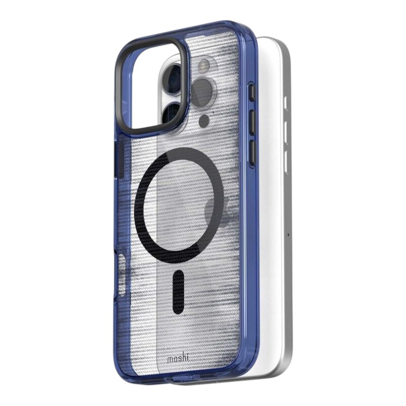 Moshi iGlaze MagSafe - maciņš iPhone 16 Pro Max (Dusk Indigo)