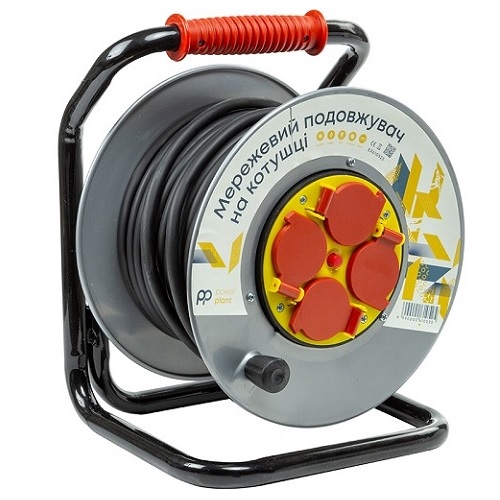 Extension Cord ar Reel 25m, 4 sockets, 3x2.5mm2