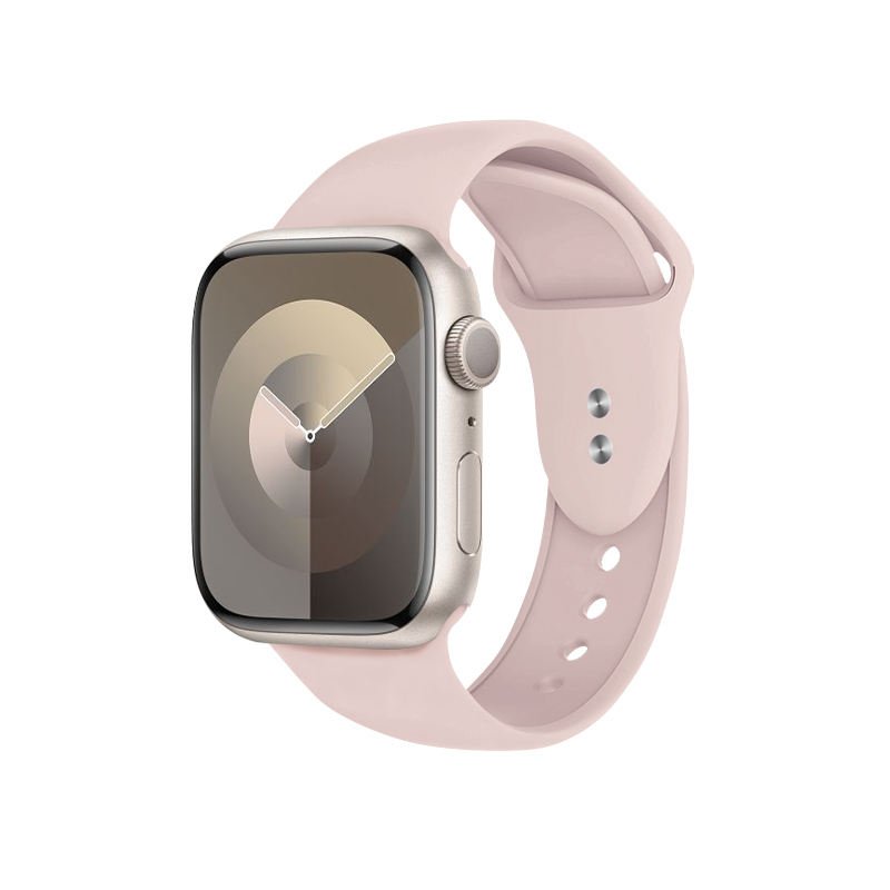 Crong Liquid - Apple Watch siksniņa 44/45/46/49 mm (sand rozā)