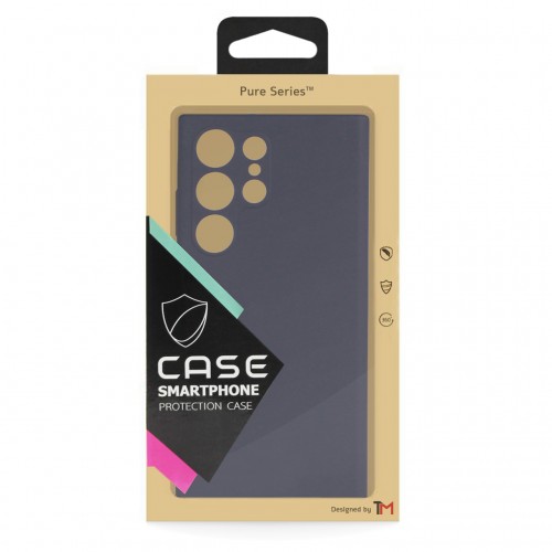 Phone Maciņš "TM Pure Silicone" priekš Samsung S916 S23 Plus / Charcoal Pelēks / (Blister)