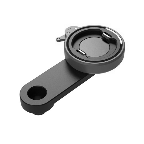 Bicycle, Motorcycle Phone Holder, Stem Mount (M6), Melns