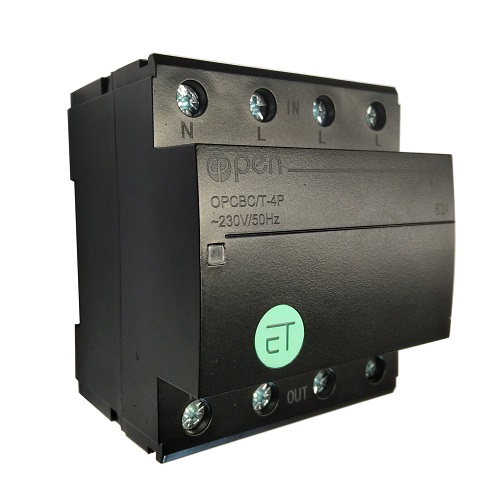 TUYA Wi-Fi viedais slēdzis 4 polu, 63A