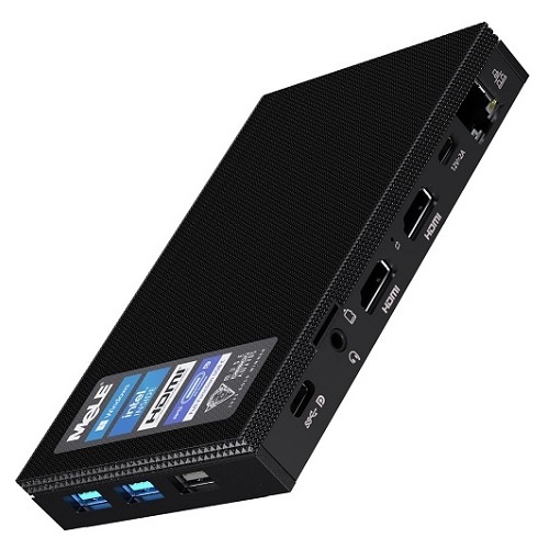 Bez ventilatora mini dators MeLe QUIETER4, N100, 8 GB, 128 GB / VESA