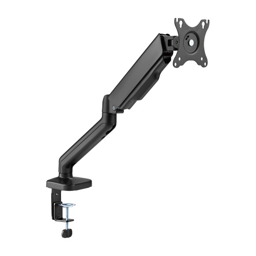 Single Monitor 17"-32" Spring-Assisted Arm Mount, melns