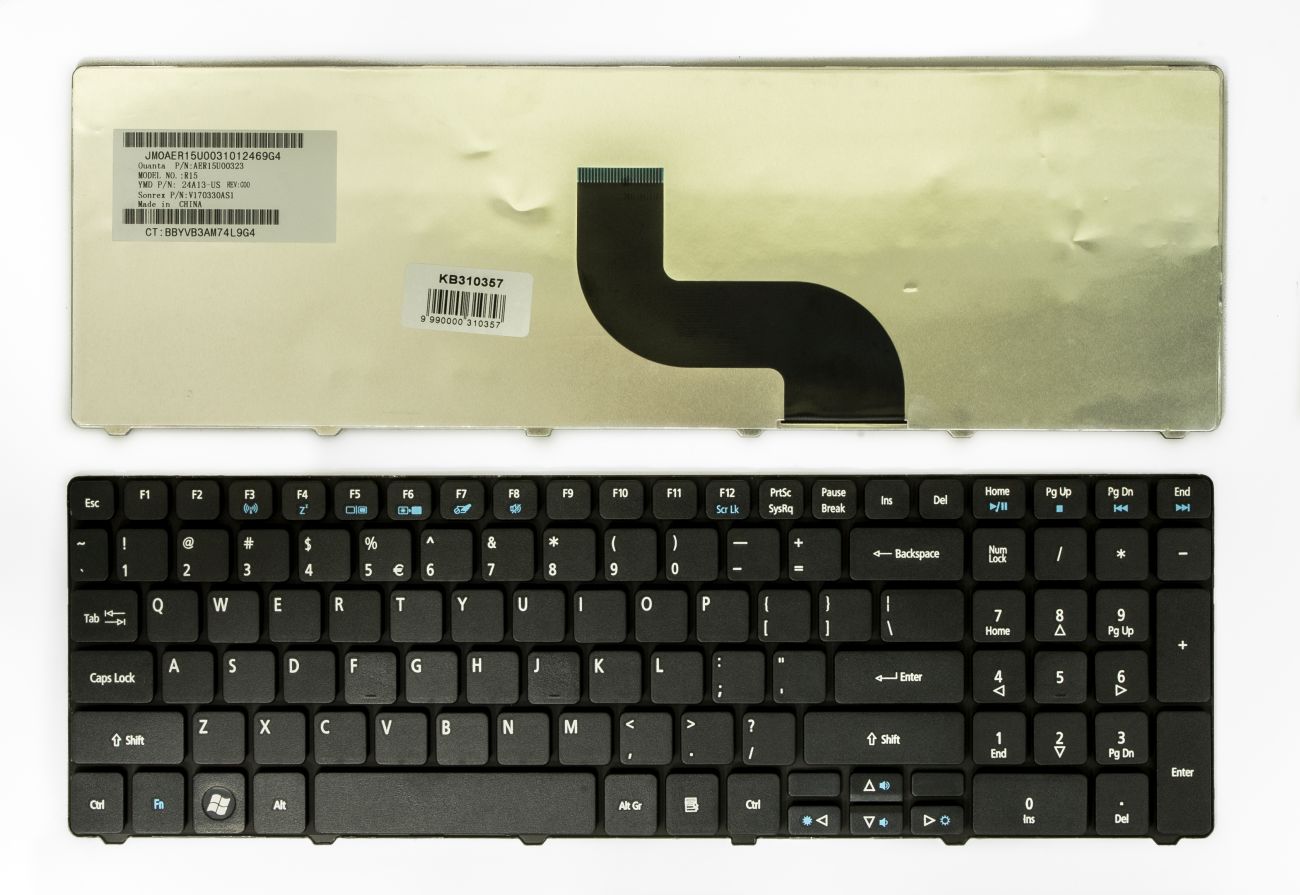 ACER Aspire tastatūra priekš modeļiem 5340, 5536, 5738, 5740