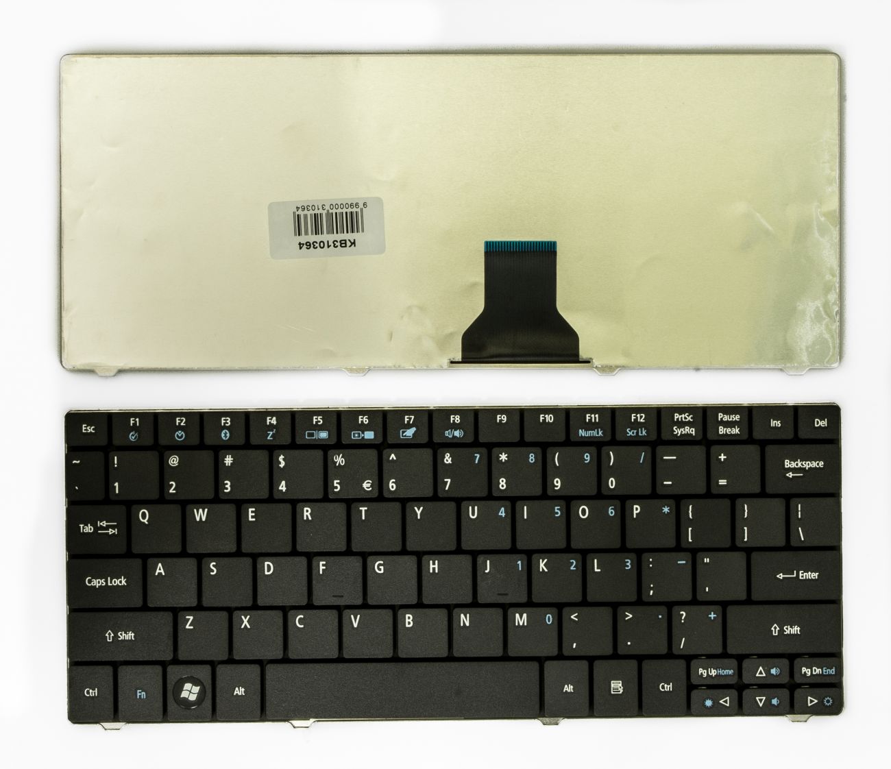 ACER tastatūra priekš modeļiem Aspire One 721, 722, 751, 752, 753