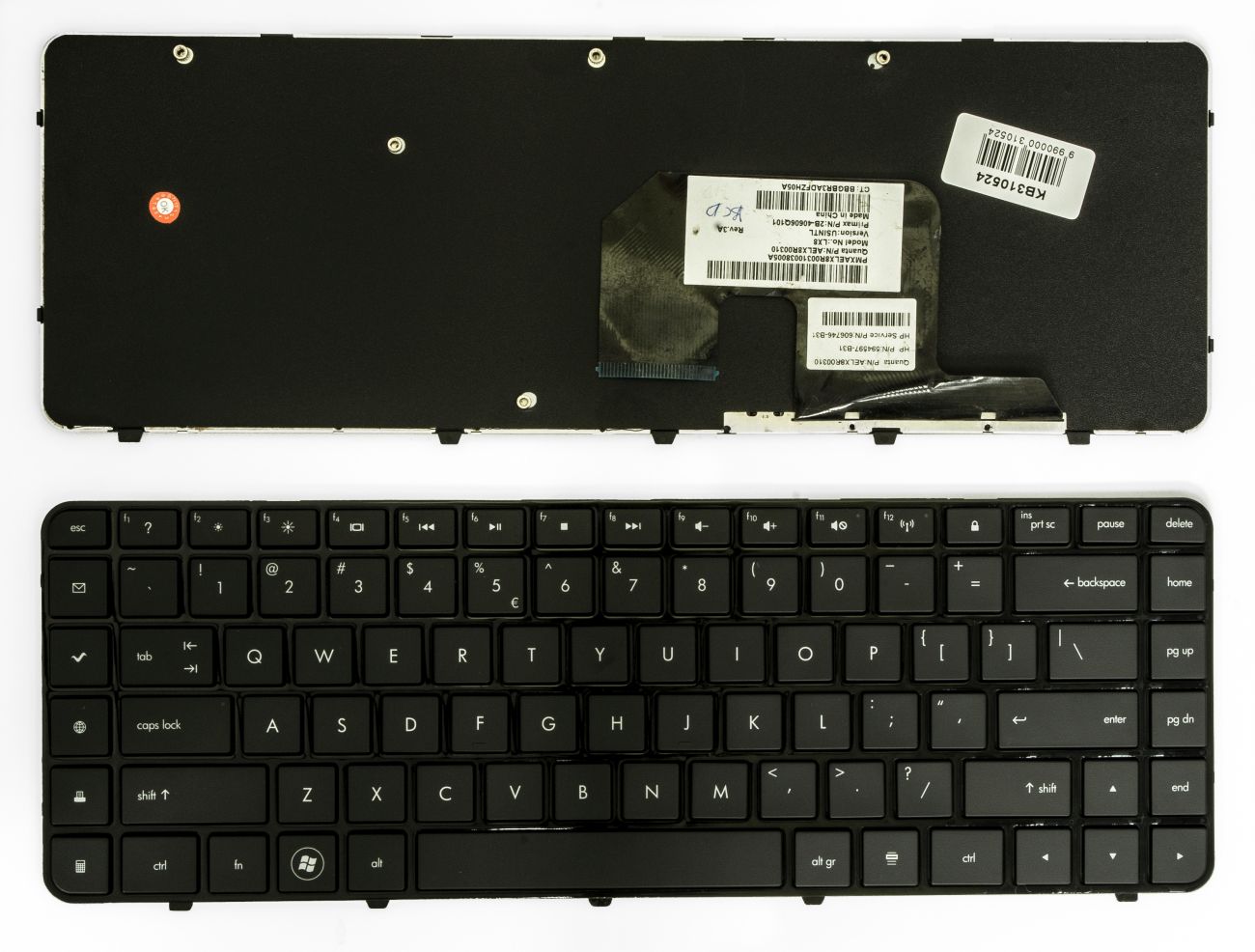 HP Pavilion DV6-3000, DV6-3100 tastatūra