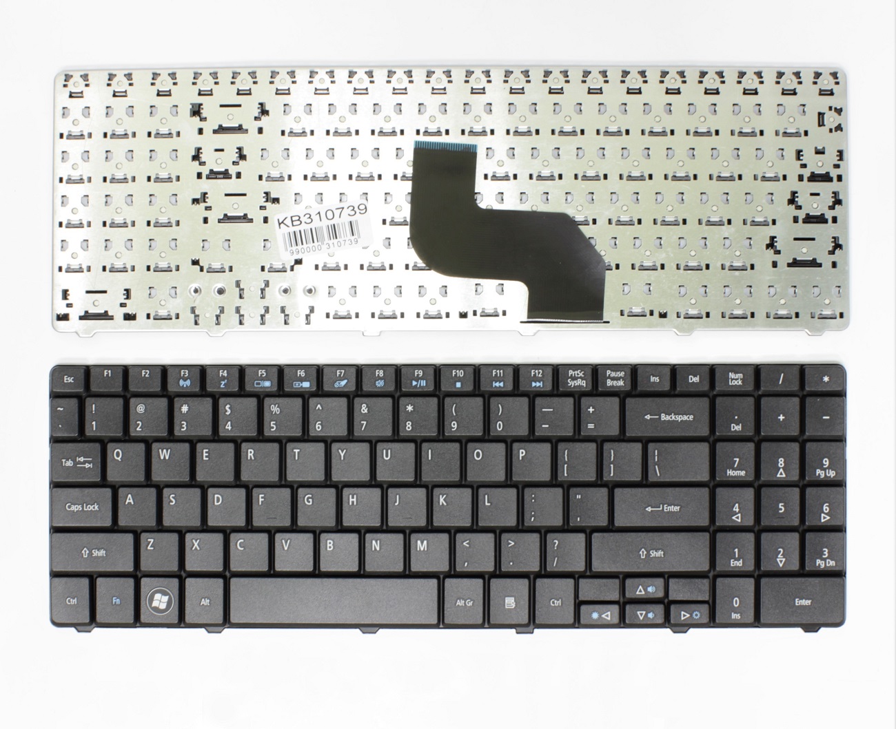 ACER Aspire tastatūra priekš modeļiem 5332, 5334, 5516, 5517, 5732, 5734, 5532, 5534