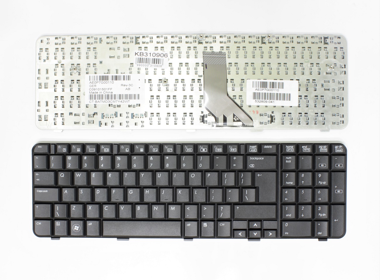 HP Compaq tastatūra priekš modeļiem CQ71 G71