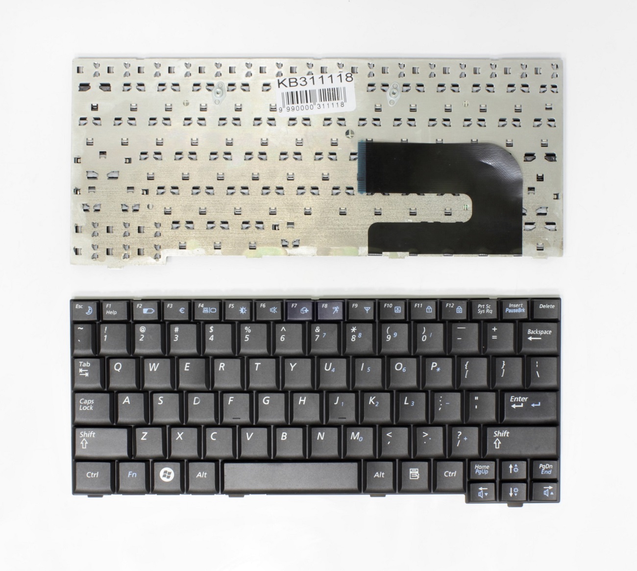 SAMSUNG ND10, NC10, NC310, NP-N130, NP-N140, NP-N110 tastatūra