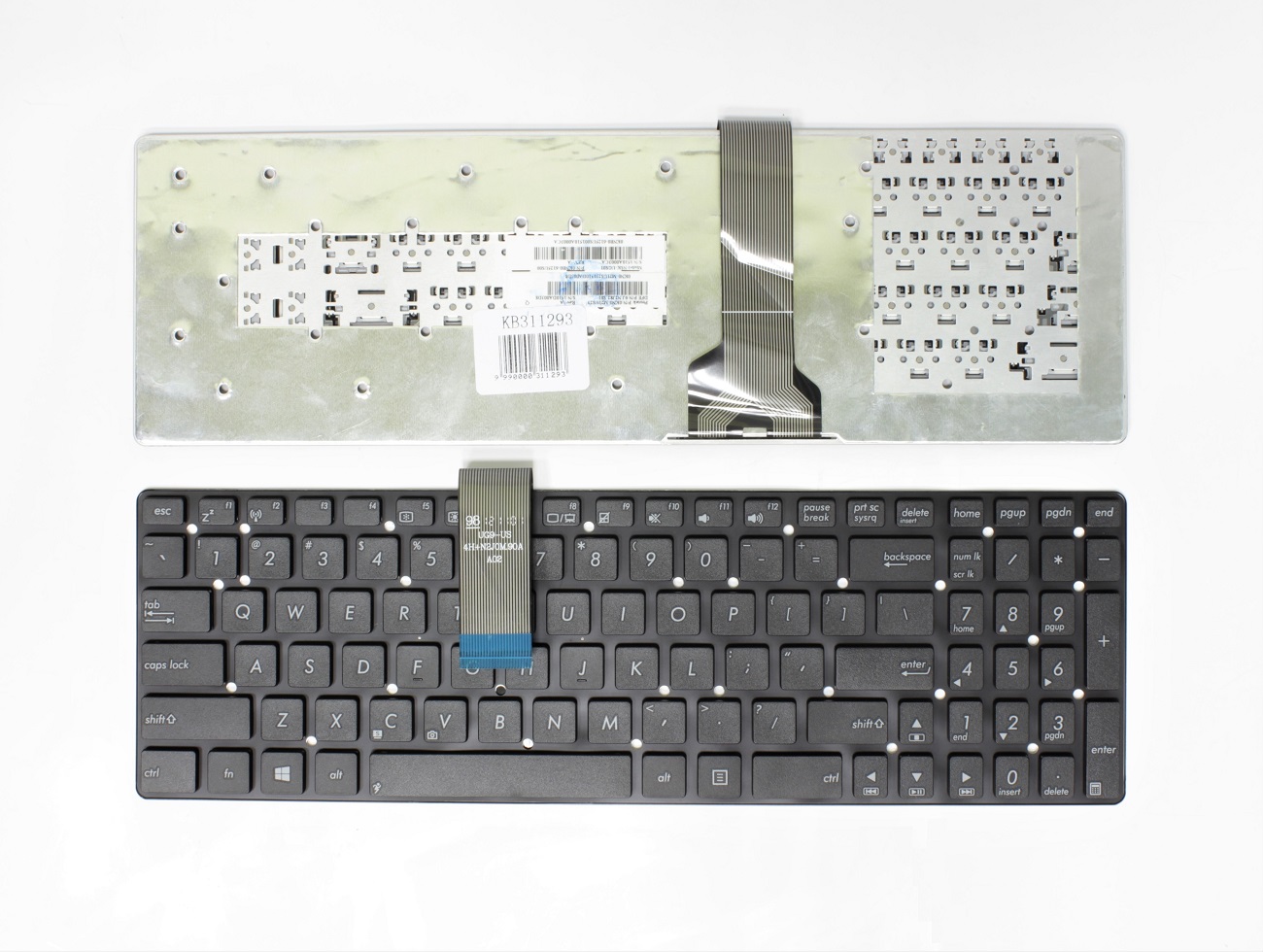 ASUS K55, K55A, K55V, K55M, K55X, A55, A55V, A55A, A55N tastatūra