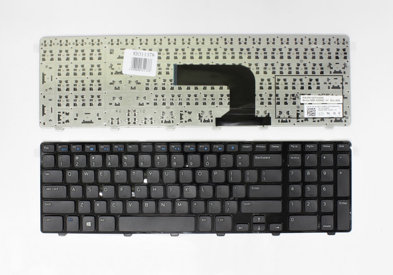 DELL Inspiron 17 3721 tastatūra