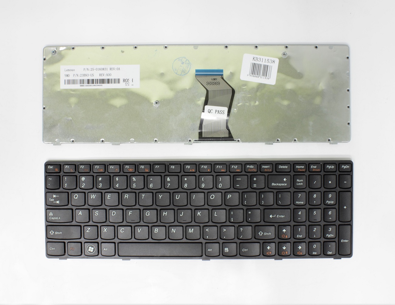 LENOVO B570, B575, V570, Y570 tastatūra