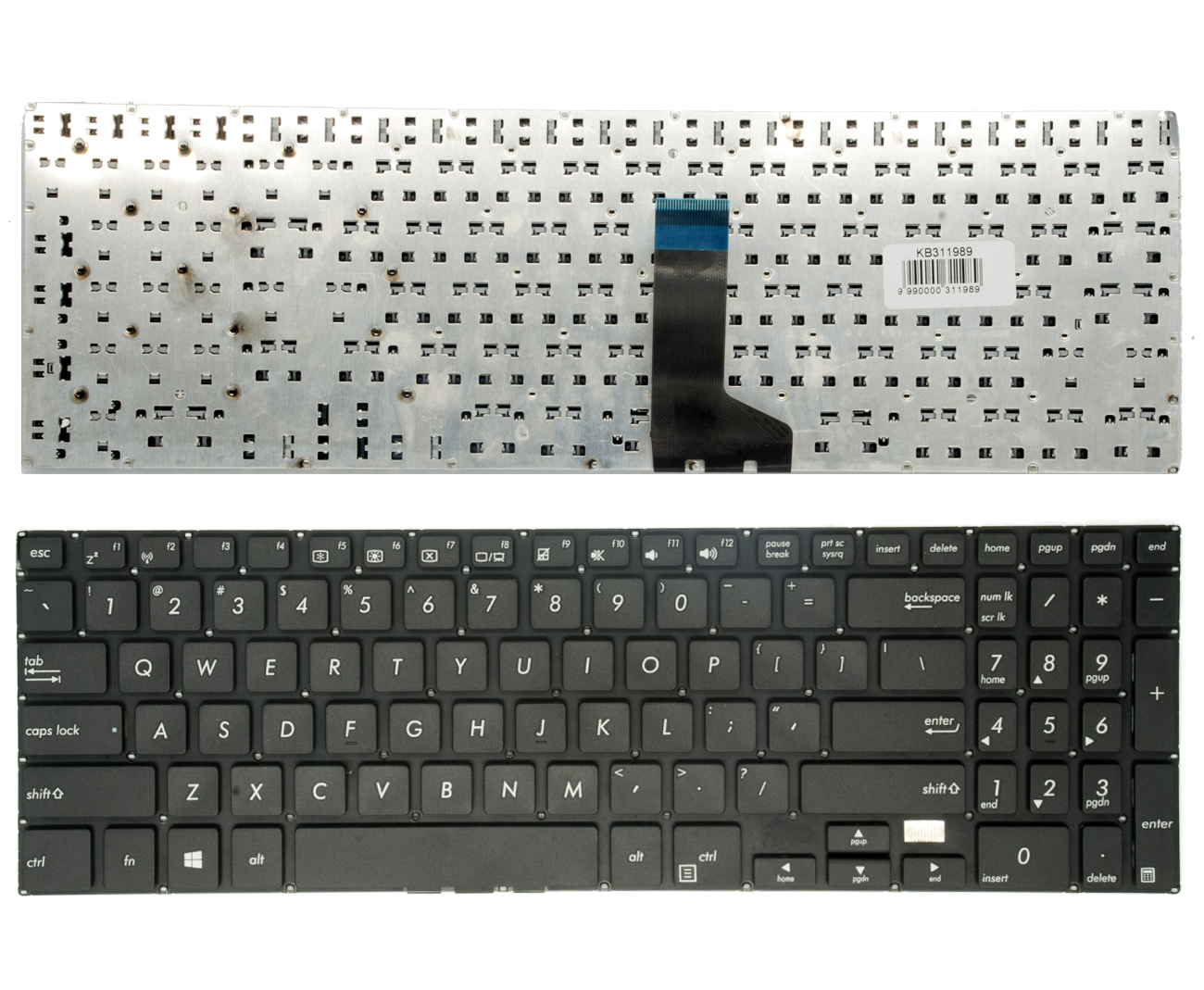 ASUS E500, E500C, E500CA, P500, P500C, P500CA tastatūra