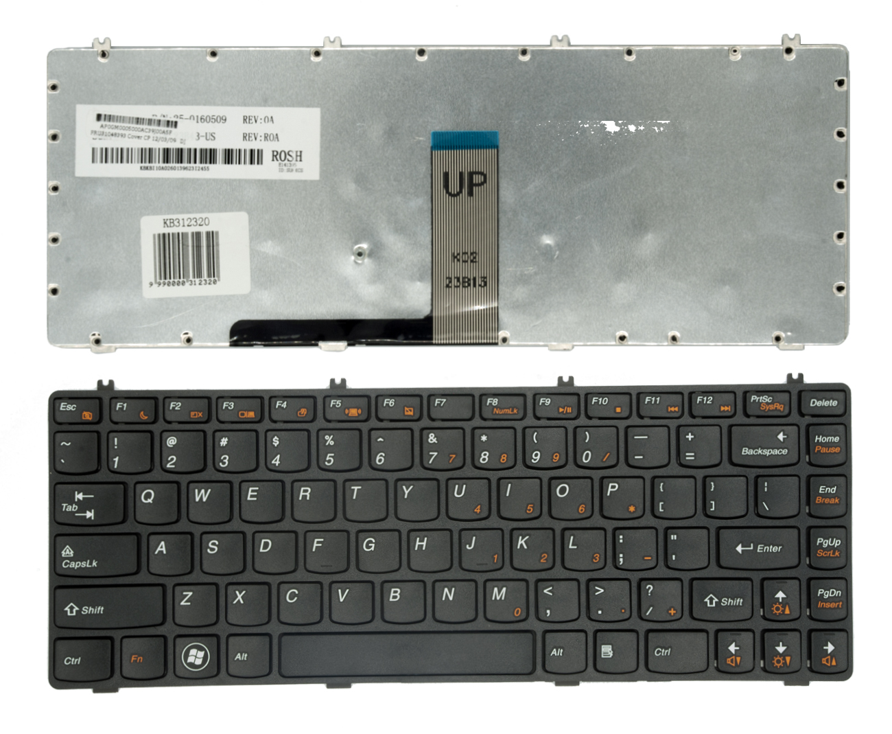 LENOVO Ideapad Y470, Y471 tastatūra