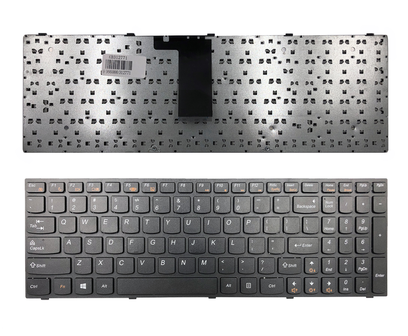 Keyboard Lenovo: B5400, B5400A ar frame