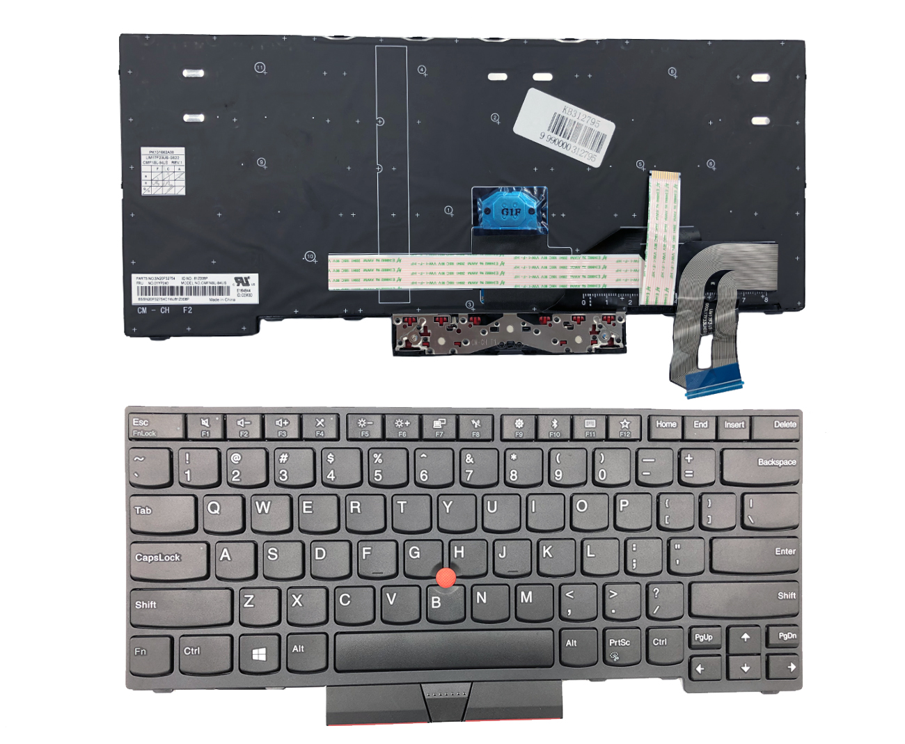 Lenovo ThinkPad tastatūra priekš E480 L480 T480S