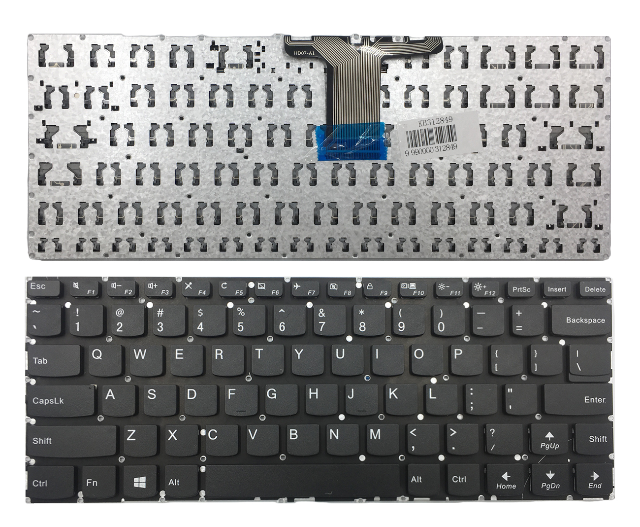 Lenovo tastatūra priekš Ideapad 510S-14ISK, 510S-14IKB