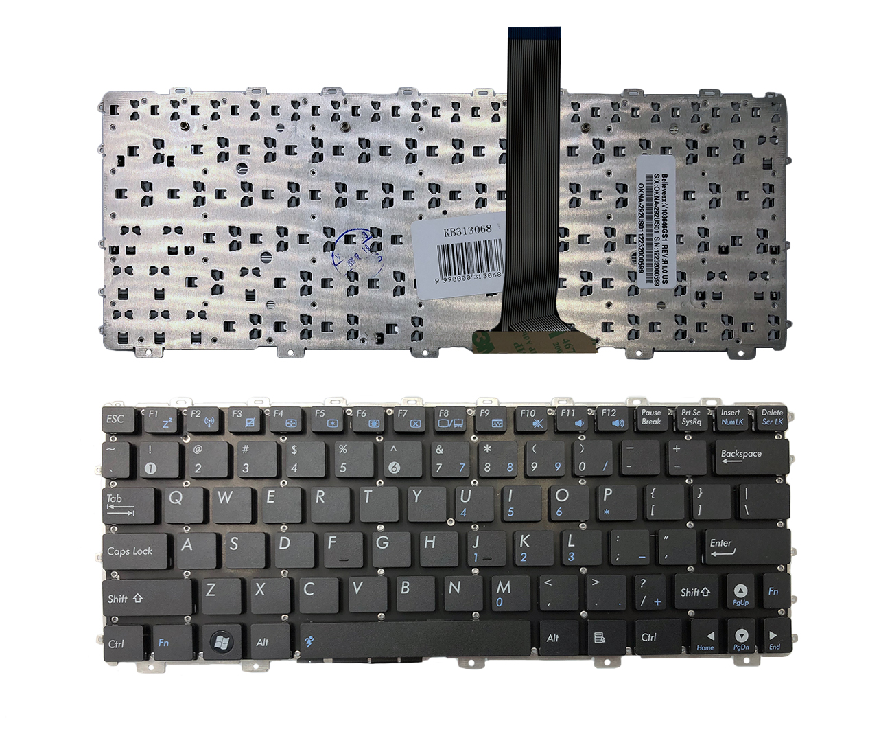 ASUS tastatūra priekš Eee PC 1011CX, 1015BX
