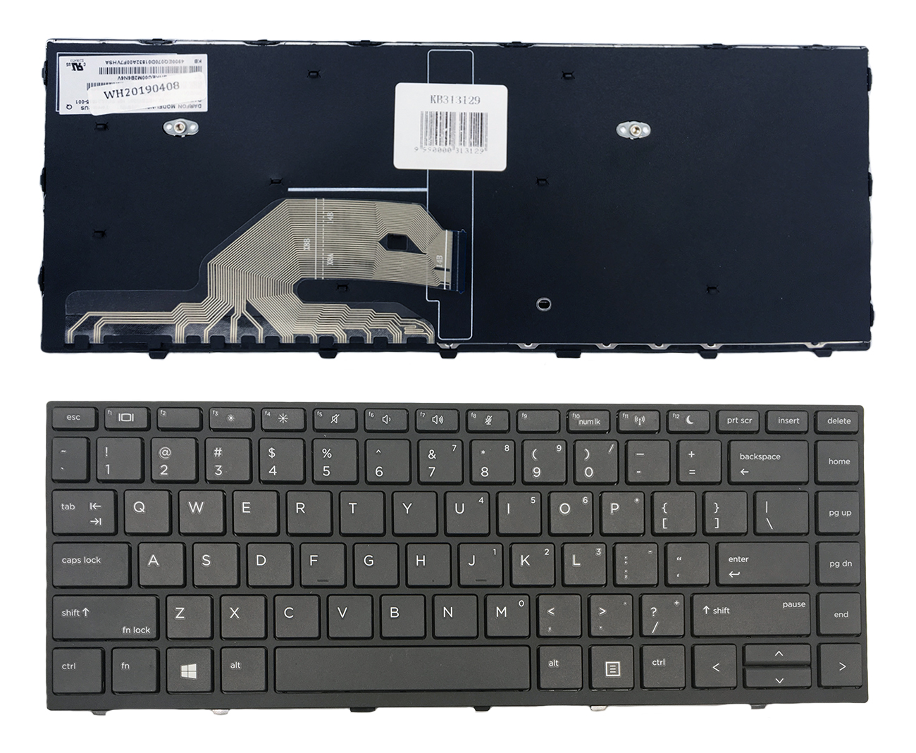 Keyboard HP Probook: 430 G5 440 G5 (ar frame)
